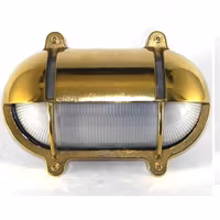 Vägglampa mässing 2435