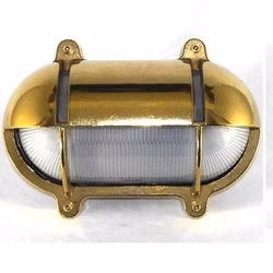 Vägglampa mässing 2435