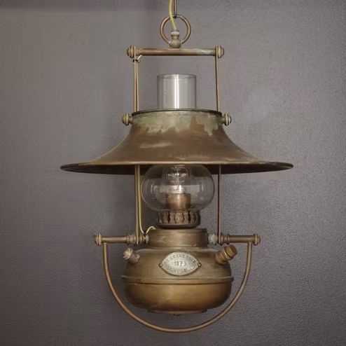 Taklampa Guadalupa Grönpatinerad 1606.AR   Kustboden.se