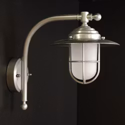 Gallerlampa borstad krom 163C