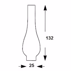 Brännarglas LG25132 93:-