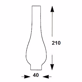 Brännarglas LG40210
