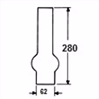Brännarglas LG62280 190:-