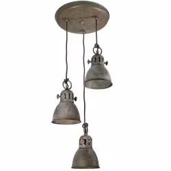 3016.3L.AR Grönpatinerad taklampa