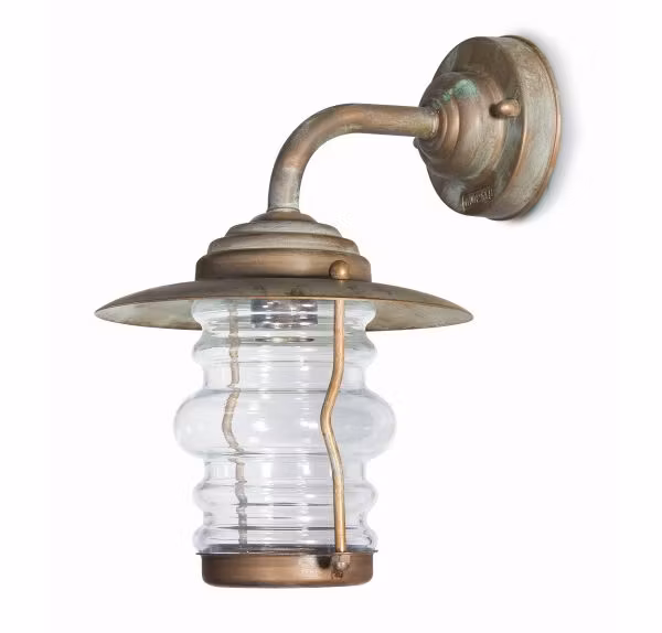 Vägglampa Grönpatinerad 2080.AR   Kustboden.ser