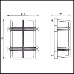 Gallerlampa mässing 2373