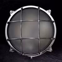 Gallerlampa mattkrom 9116