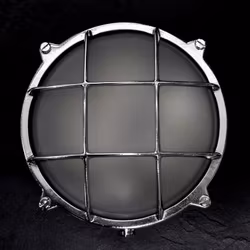 Gallerlampa mattkrom 9116