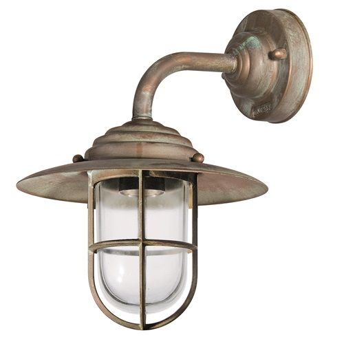 Gallerlampa Grönpatinerad 134.AR  Kustboden.se