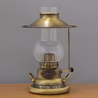 Bordslampa Grönpatinerad 1616