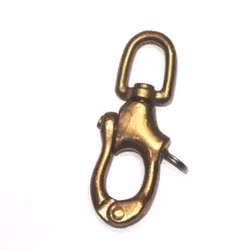 Skothake swivel mässing105mm
