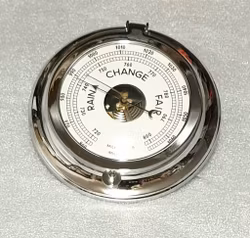 2266.C Barometer i ventil krom