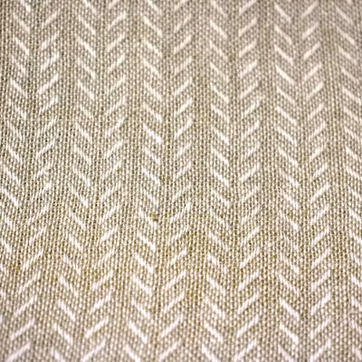 Bodega en beige och vit kökshandduk i 100% bomull från Noble house, mått 50 x 70 cm.