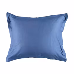 Dobby ett örngott i satin från Gripsholm i blått. 50 x 60 cm.