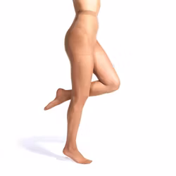 Strumpbyxa i 3-pack med förstärkt tå och gördel från Crossbow, 20 den. Färg: Solbrun.