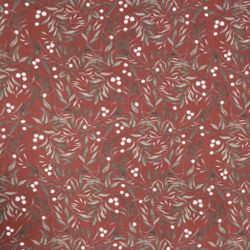 Grim röd multibandskappa metervara Redlunds textil