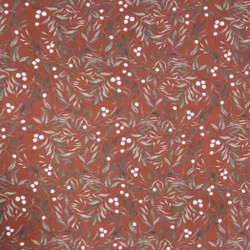 Grim röd multibandskappa metervara Redlunds textil