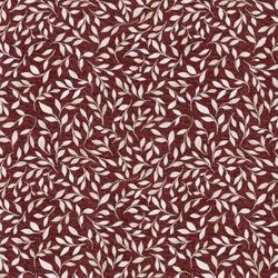 Little leaf röd multibandskappa metervara Redlunds textil