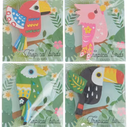 Tropical birds suddgummi Pepper pot