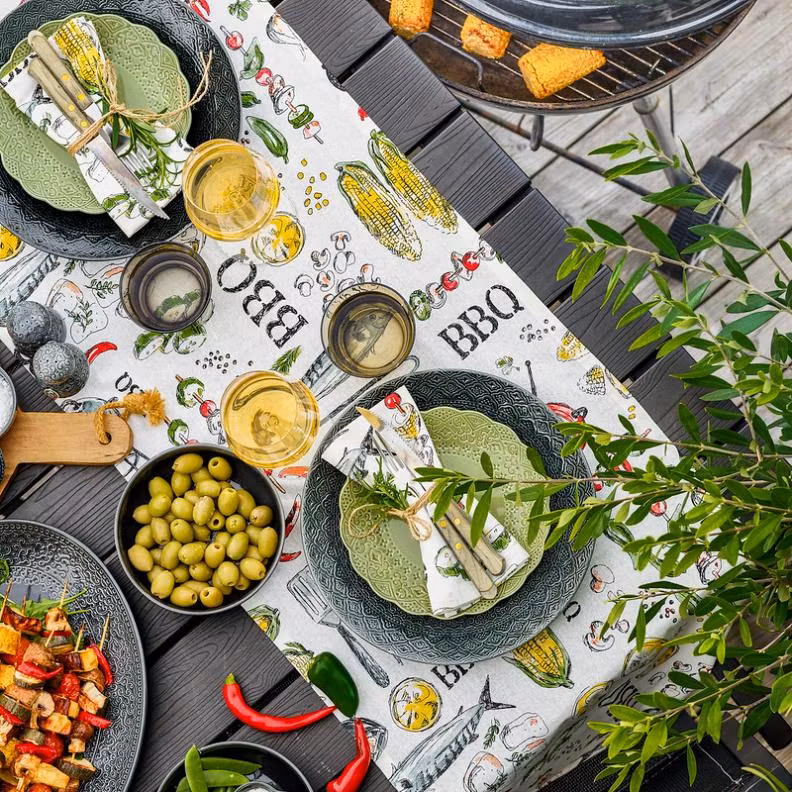 Cult design BBQ servetter i 2-pack