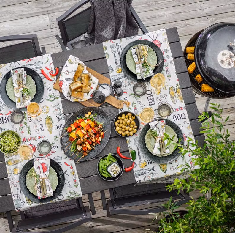 Cult design BBQ servetter i 2-pack