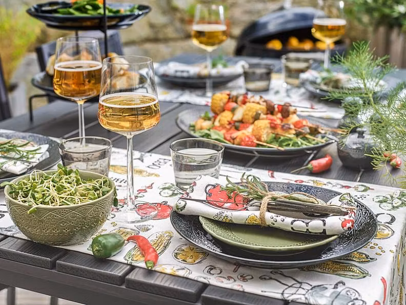 Cult design BBQ servetter i 2-pack