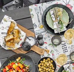 Cult design BBQ servetter i 2-pack