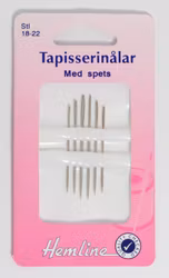 Tapesserinålar. Storlek 18-22.