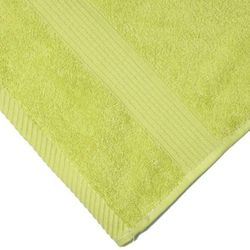 Terry ett limefärgat badlakan 100% bomull från Gripsholm, mått 90 x 150 cm.
