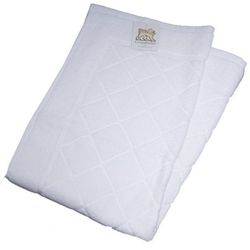 Siljan en vit badrumsmatta från Gripsholm i 100% ekologisk bomull i mått 50 x 80 cm.
