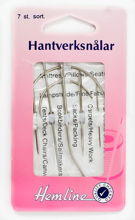 Hantverksnålar 7 st.