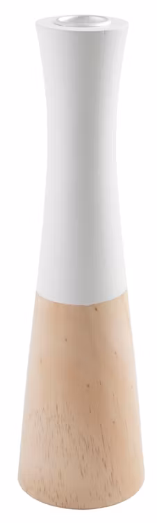 Ljusstake hög. Höjd 25 cm. Diam. 7 cm.