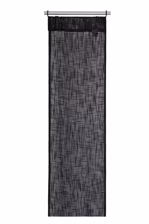 Panelgardiner 2 st från Noble house. Färg: Svart. Mått 2 x 40 x 240 cm. Material 100% polyester.