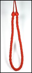 Tassels/Gardinomtag. Färg: Röd. Längd: 90 cm. Material: Bomull.