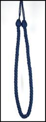 Tassels/Gardinomtag. Färg: Marinblå. Längd: 90 cm. Material: Bomull.