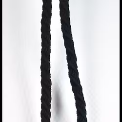 Tassels/Gardinomtag. Färg: Svart. Längd: 90 cm. Material: Bomull.