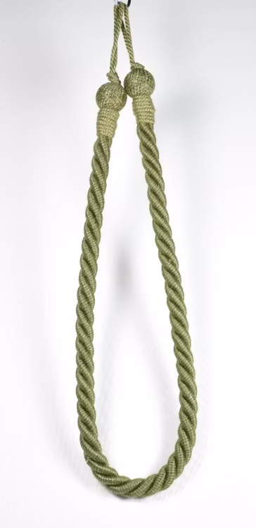 Tassels/Gardinomtag. Färg: Grön. Längd: 90 cm.