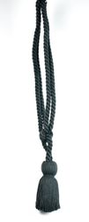 Tassels/Gardinomtag med tofs. Färg: Grafitgrå. Längd: 53 cm.