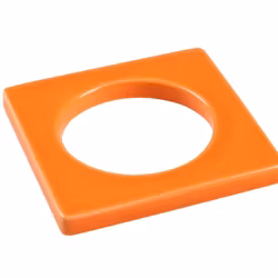 Change ljusmanschett från Cult design. Färg: Orange.