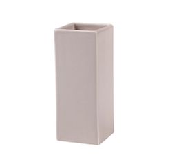 Cube sink caddy multihållare för tand/diskborstar i linnefärginne.