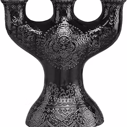 Orient kandelaber från Cult design färg Asphalt.