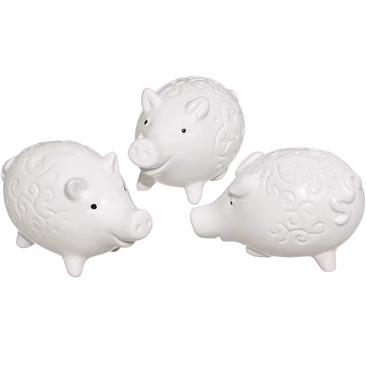 Orient Minikultingar i 3-pack från Cult Design. Färg: Vit.