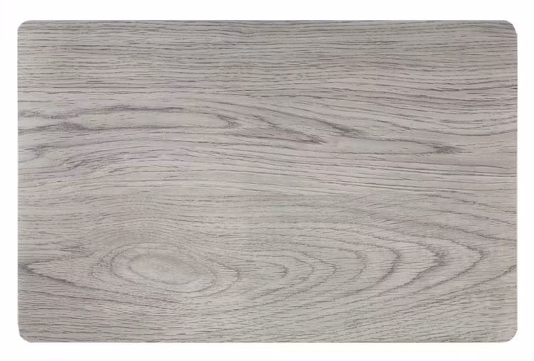 Miranda en lättavtorkad tablett. Färg: Ljusgrå träimitation.