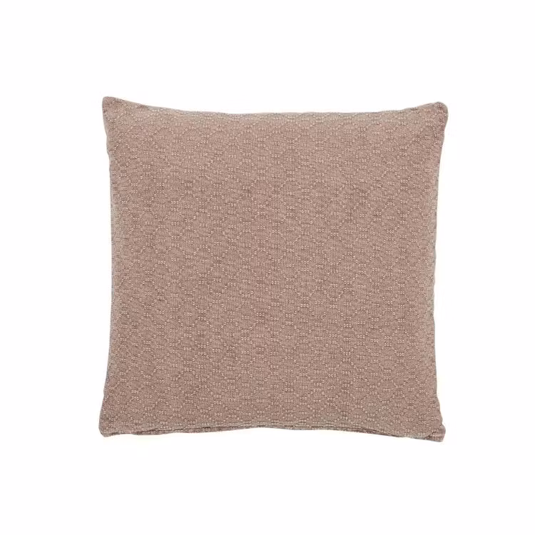 Sense print ett kuddfodral i bomull. Färg: Gammelrosa.