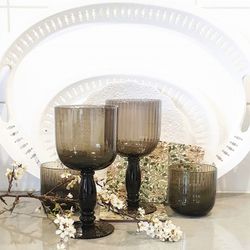 OnLine Allglas i 2 pack i färgen asphalt från Cult design, 27 cl.