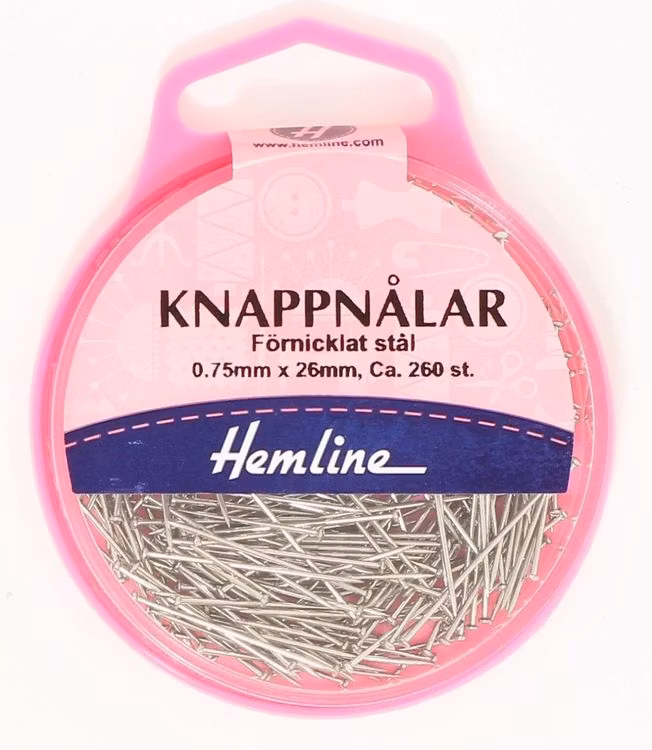 Knappnålar. Ekonomipack.