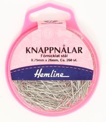 Knappnålar. Ekonomipack.