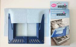 Wash-it en disktrasa med tvättställning till diskmaskinen från Modern house. Färg: Blå.