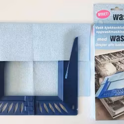 Wash-it en disktrasa med tvättställning till diskmaskinen från Modern house. Färg: Blå.