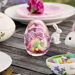 GlasGömma ett påskägg i glas från Cult design. . Färg: Rosa.